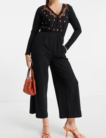 Salopetă ASOS, negru