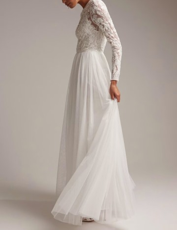 Rochie de ocazie și bridal ASOS, alb