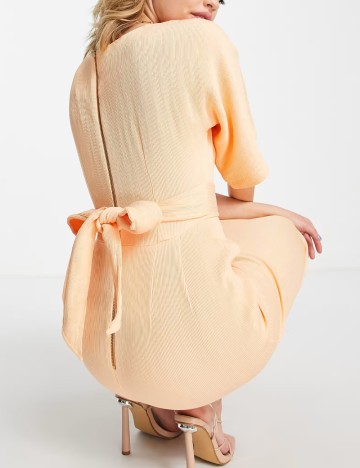 Rochie midi Closet, portocaliu