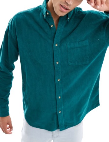 Cămașă ASOS, verde