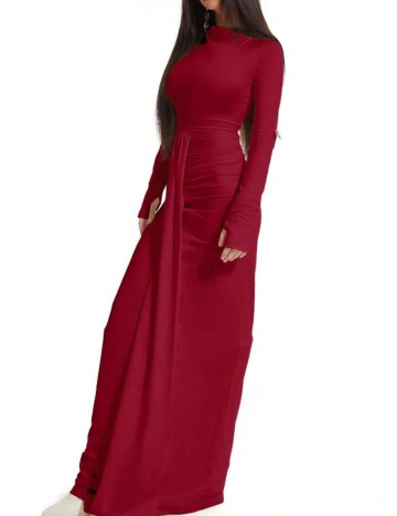 Rochie maxi Shein, vișiniu