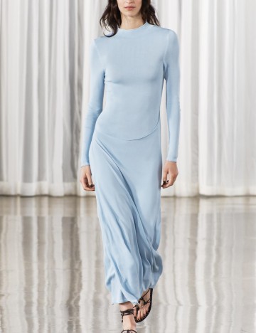 Rochie maxi Zara, albastru