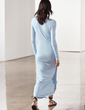 Rochie maxi Zara, albastru