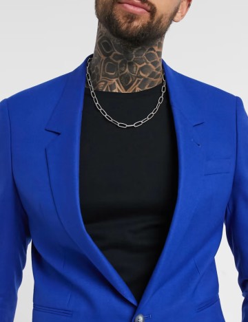 Sacou ASOS, albastru