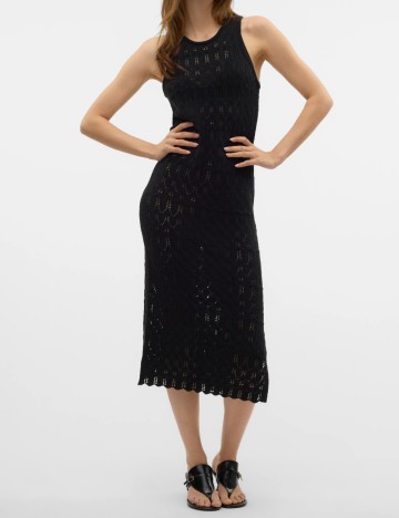 Rochie midi Vero Moda, negru