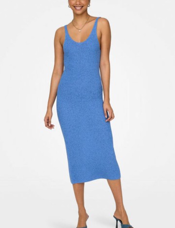 Rochie maxi Only, albastru