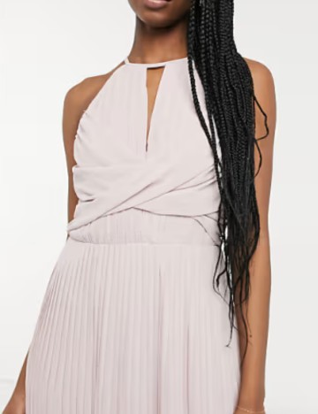 Rochie maxi TFNC, roz