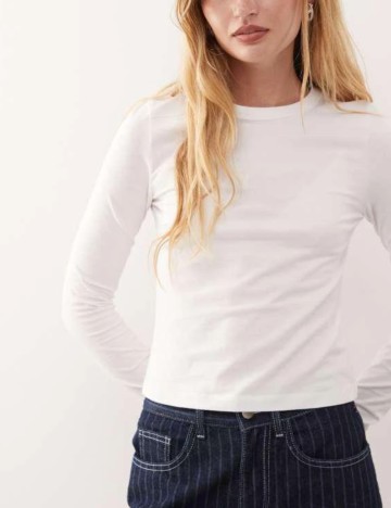 Bluză Collusion, alb