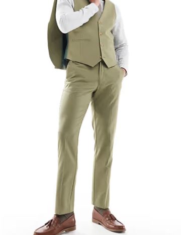 Pantaloni ASOS, verde