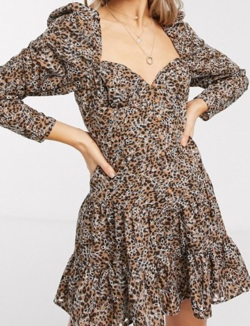 Rochie mini ASOS, mix culori