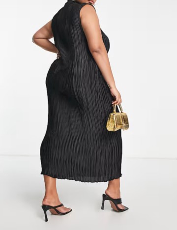 Rochie midi ASOS, negru