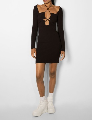 Rochie mini Bershka, negru