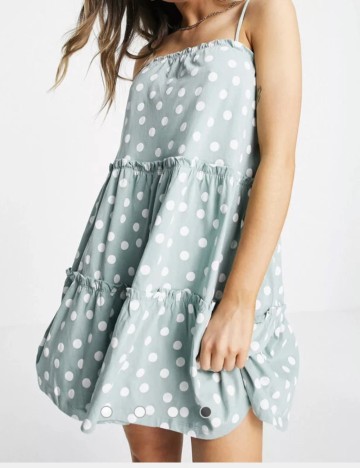 Rochie mini ASOS, verde