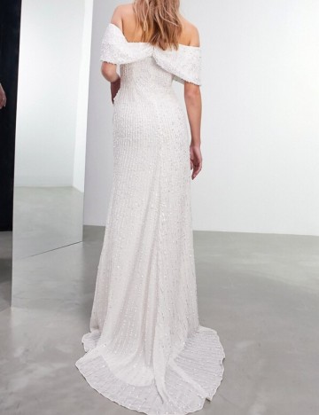 Rochie de ocazie și bridal ASOS, alb