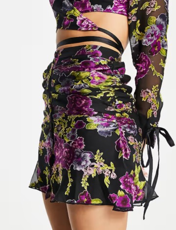 Fustă ASOS, mix culori