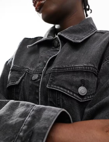 Jachetă De Blugi ASOS, negru