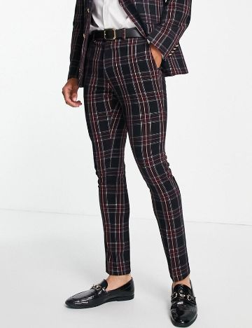 Pantaloni de costum ASOS, mix culori