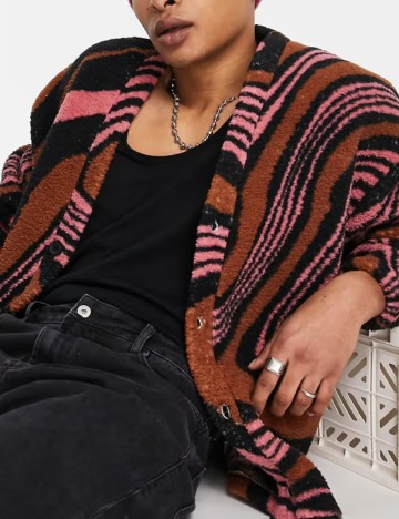 Cardigan ASOS, mix culori