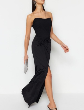 Rochie maxi TRENDYOL, negru