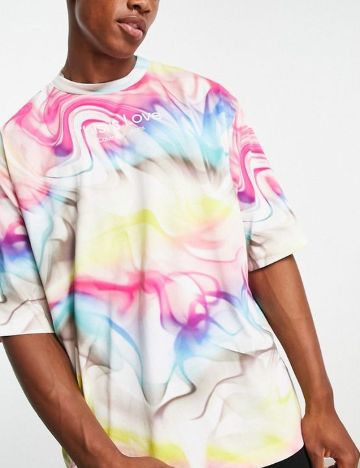 Tricou Calvin Klein Jeans, mix culori