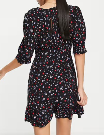 Rochie mini nobody's child, mix culori