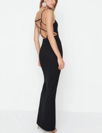 Rochie maxi TRENDYOL, negru
