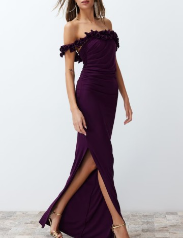 Rochie maxi TRENDYOL, mov