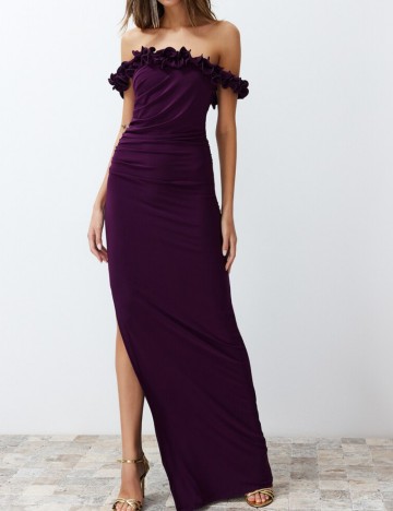Rochie maxi TRENDYOL, mov