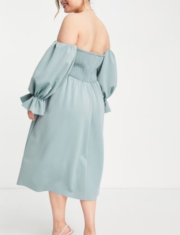 Rochie maxi ASOS, verde