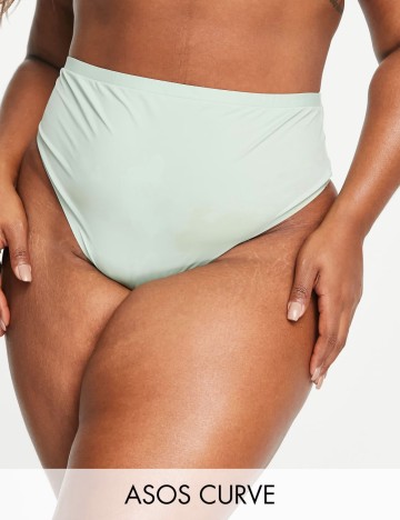Chiloți Tanga ASOS, verde