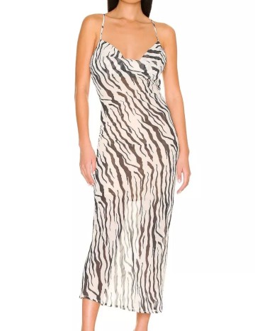 Rochie midi SNDYS, mix culori