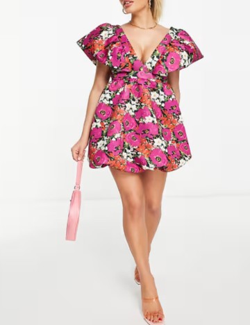 Rochie mini ASOS, mix culori