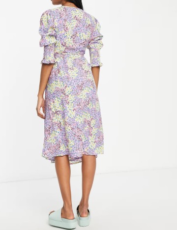 Rochie midi Influence, mix culori