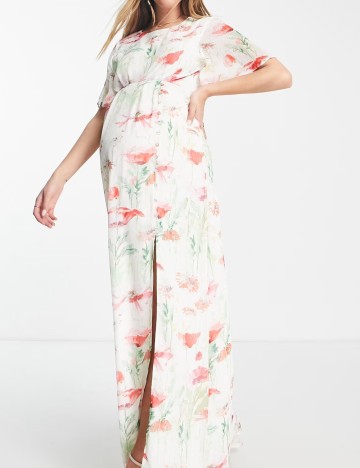 Rochie maxi HOPE & IVY, mix culori