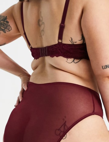 Chiloţi Ivory Rose, vișiniu