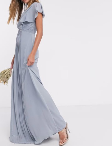 Rochie maxi TFNC, turcoaz