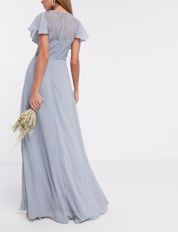 Rochie maxi TFNC, turcoaz