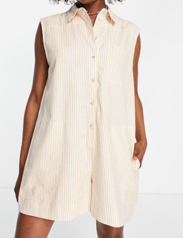 Salopetă scurtă ASOS, mix culori