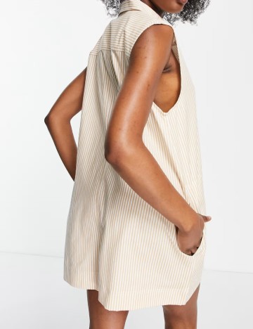 Salopetă scurtă ASOS, mix culori