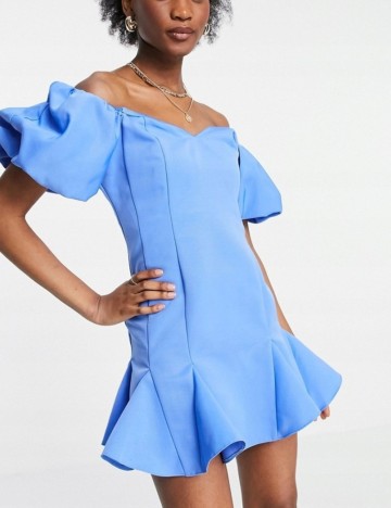 Rochie mini ASOS, albastru