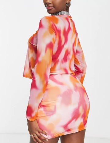 Fustă mini I SAW IT FIRST, mix culori