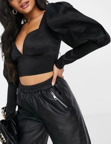 Cămașă NAANAA, negru