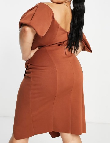 Rochie mini ASOS, maro