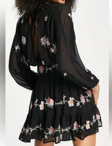 Rochie mini ASOS, negru