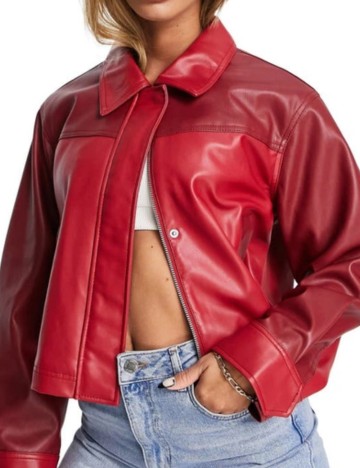 Jachetă ASOS, roșu