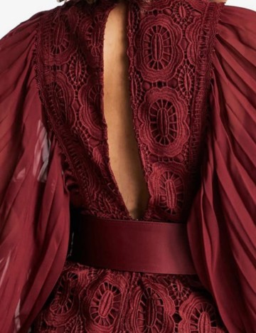 Rochie mini ASOS, vișiniu