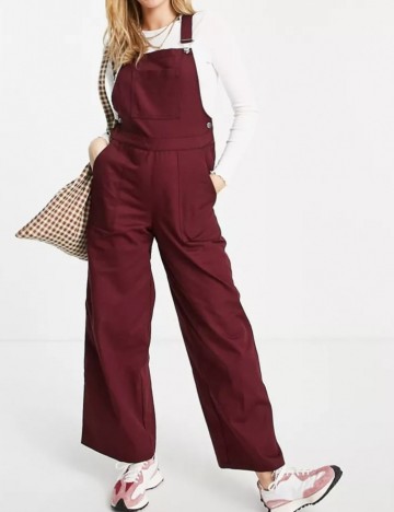 Salopetă lungă ASOS, vișiniu