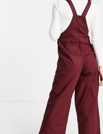 Salopetă lungă ASOS, vișiniu