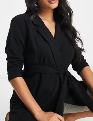 Blazer ASOS, negru