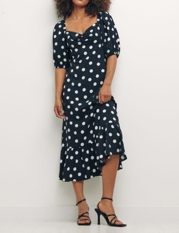 Rochie midi nobody's child, negru